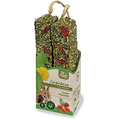 Afbeelding van JR Farm knaagdier Grainless Farmys vacht liefde 140 gram