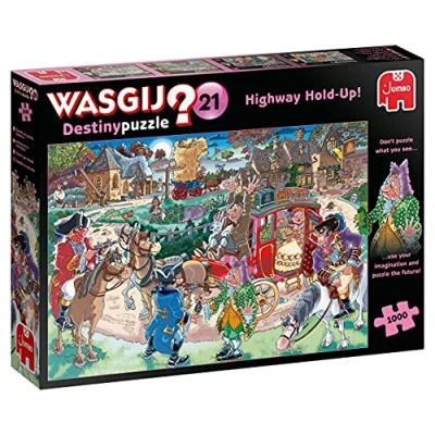Image de Puzzle 1000 pièces Diset Wasgij Destiny 21 Highway Hold Up !