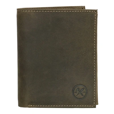 Afbeelding van Hide &amp; Stitches Idaho Portemonnee Olijfgroen 100% Leer