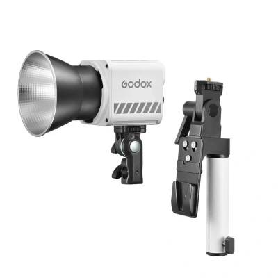 Afbeelding van Godox ML60II Bi Portable LED Light Color kit (AK B02 + Battery Support)