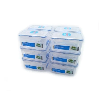 Afbeelding van Lock&amp;Lock HPL811 vershouddozen en vershouddozen, luchtdicht, lekvrij, 0,6 liter, 12 stuks