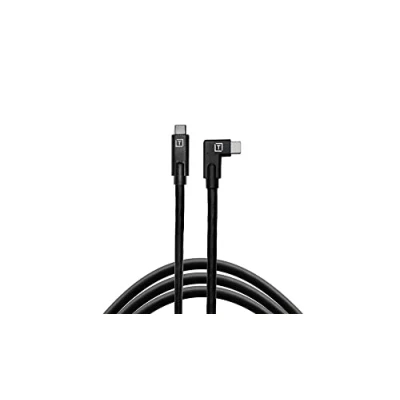 Afbeelding van Tether Tools TetherPro USB C naar haaks zwart