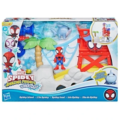 Image de Figurines Spidey and His Amazing Friends Marvel Water Webs L&#039;île