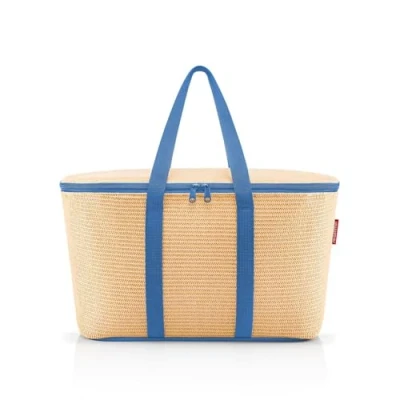 Afbeelding van Reisenthel Coolerbag Koeltas 20L Raffia Blauw