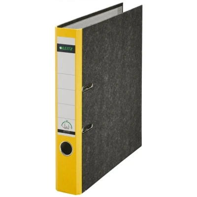 Image de Leitz 10505015 classeur à levier format a4 capacité 350 feuilles dos 50mm jaune