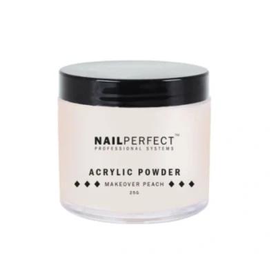 Afbeelding van Nail Perfect Makeover Acrylic Powder Peach 25 gr