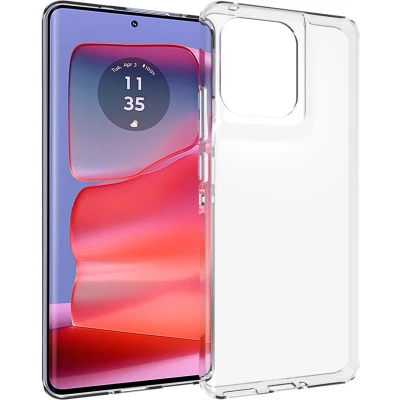 Afbeelding van Accezz Hoesje Geschikt voor Motorola Edge 50 Pro Siliconen Clear Backcover Transparant