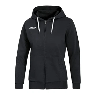 Afbeelding van Jako BASE 6865 Damesjas met capuchon, zwart, 42