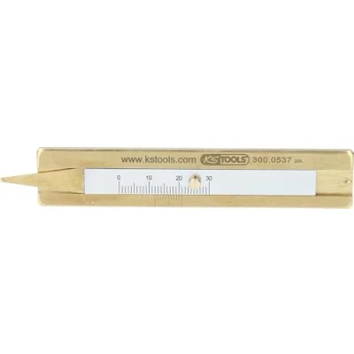Afbeelding van KS Tools, banden accessoires, Profieldieptemeter voor 0 30 mm