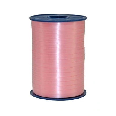 Afbeelding van C.E. Pattberg AMERICA Cadeaulint, lichtroze, 500 m bolduc voor verpakking, breedte 5 mm, decoratieaccessoires &amp; DIY, decoratielint geschenken, elke gelegenheid