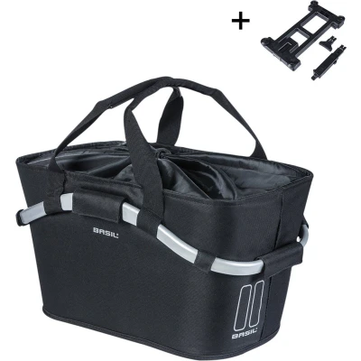Afbeelding van Basil Classic Carry All achtermand MIK, zwart