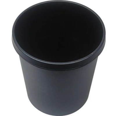 Afbeelding van Helit the german H6105895 Prullenbak 18 l (Ø x h) 315 mm 335 Polypropyleen Zwart 1 stuk(s)