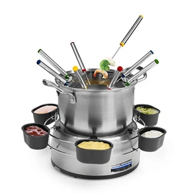 Afbeelding van Princess Fondue Family Set Fonduesset Zilver