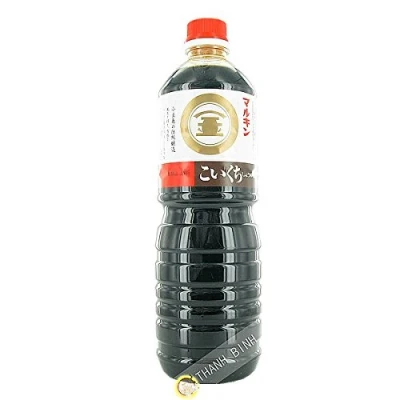 Afbeelding van Marukin Sojasaus Donker (Koikuchi Shoyu) 1000 ml