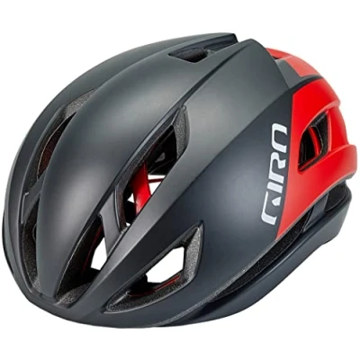 Afbeelding van Fietshelm Giro Eclipse Spherical maat S Mat zwart rood