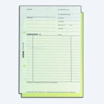 Image de Lieferschein hz a5 2x40bl. sd herlitz 883520