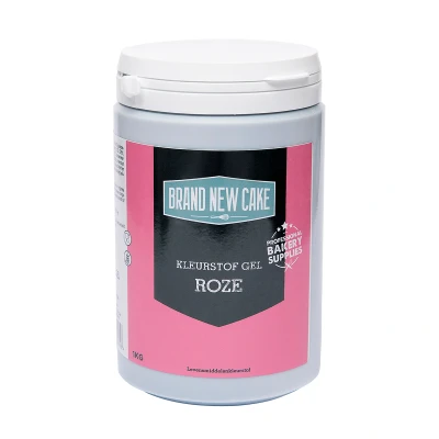 Afbeelding van BrandNewCake Kleurstof Gel Roze 1kg