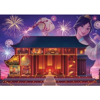 Afbeelding van Legpuzzel Disney Castles Mulan, 1000st.