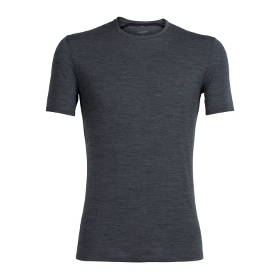 Afbeelding van Anatomica Shirt Heren Jet Heather Black 000 L Grijs Thermokleding
