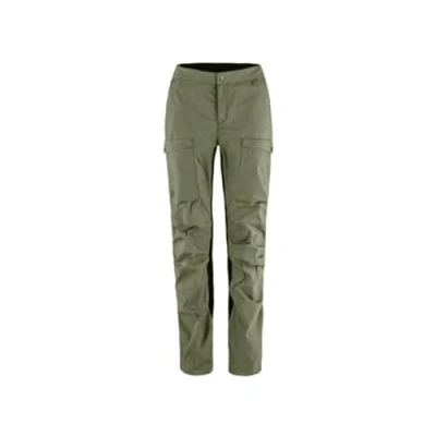 Afbeelding van Fjällräven Abisko Hybrid Trail Wandelbroek Dames Laurel Green Groen