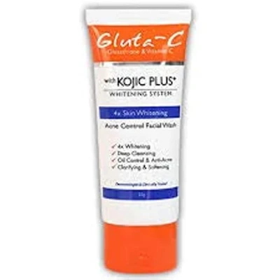 Afbeelding van Gluta C Acne Control &amp; Facial Wash met Kojic Plus + 50 gr