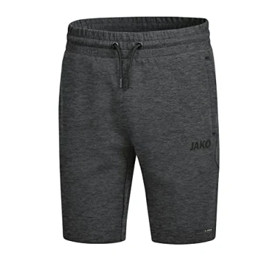 Afbeelding van JAKO Short Premium Basics Antraciet gemeleerd
