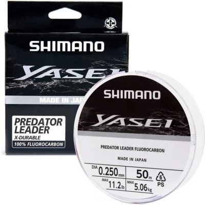 Afbeelding van Shimano Yasei Predator Fluorocarbon 50m Maat : 0.22mm 3.59 kilo