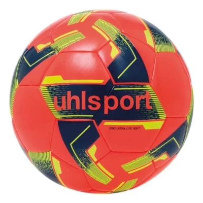 Afbeelding van Uhlsport 290 Ultra Lite Soft Lightbal Fluorood / Marine Fluogeel Maat: 4