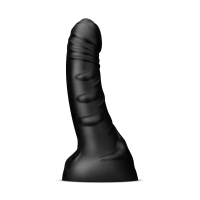 Afbeelding van BUTTR Black Hawk Gebogen Anaal Dildo