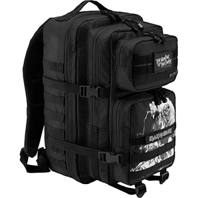 Afbeelding van Brandit Iron Maiden Us Cooper Eddy Glow 40l Rugzak Zwart,Grijs