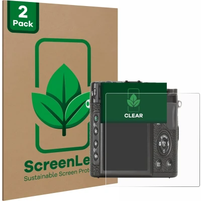 Afbeelding van ScreenLeaf Screenprotector voor Fujifilm X10 Duurzame schermbescherming Folie Beschermfolie transparant (2 Stuks)
