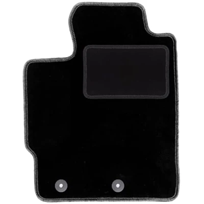 Afbeelding van Wielganizator Zwart fluwelen bestuurdersmat voor Toyota Verso S Minivan (2010 2015)