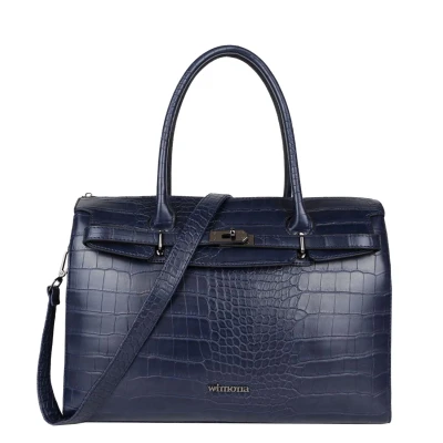 Afbeelding van Wimona Sofia 5003 Schoudertas / Laptoptas 15 inch Donkerblauw