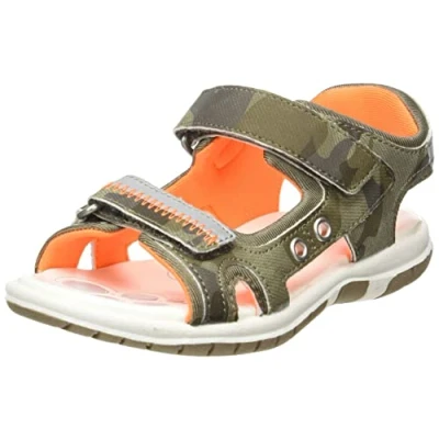 Afbeelding van Chicco Sandaal met dubbele klittenbandsluiting voor jongens, design in Italië, Oranje