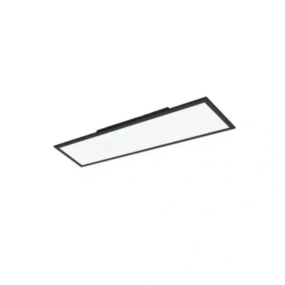 Afbeelding van EGLO connect.z Salobrena Z Smart Plafondlamp 120 cm Zwart/Wit Instelbaar wit licht Dimbaar Zigbee