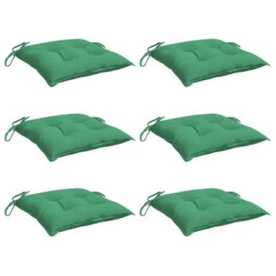 Afbeelding van Palletkussens 6 st 50x50x7 cm oxford stof groen