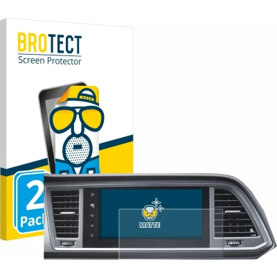 Afbeelding van BROTECT Screenprotector voor Seat Cupra Ateca Facelift 2021 MiB 3 Folie Beschermfolie matte (2 Stuks)