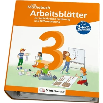 Afbeelding van Das Mathebuch 3 Neubearbeitung Arbeitsblätter zur individuellen Förderung und Differenzierung