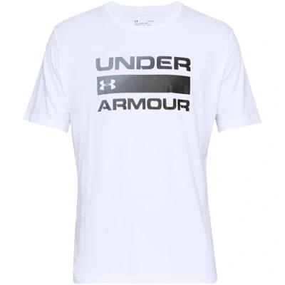 Afbeelding van Under Armour TEAM Issue Wordmark Sport Tshirt, Heren, Maat: XS, White