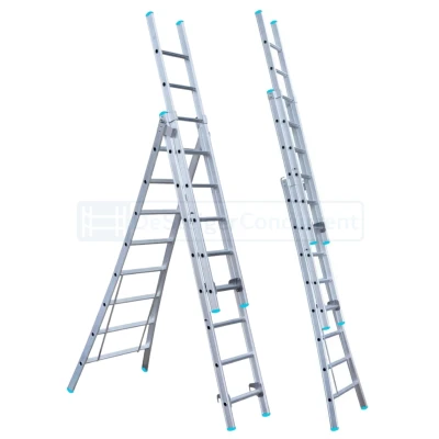 Afbeelding van Professionele 3 delige reformladder Fusion 3x8 sporten