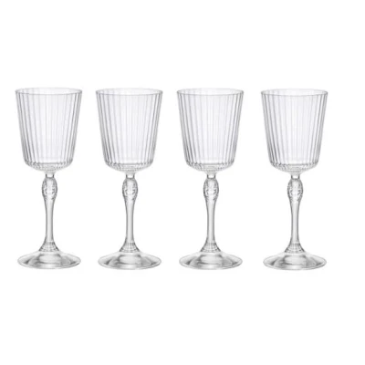 Afbeelding van Bormioli Rocco Cocktailglazen America 20&#039;s 240 ml 4 Stuks