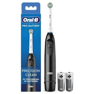 Afbeelding van Oral B PRO Power Battery Elektrische Tandenborstel Precision CLEAN Zwart