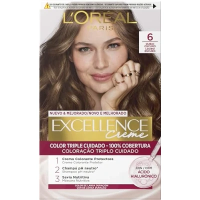 Image de L&#039;Oréal Paris Excellence Crème Teinture Permanente Teinte 6 Blond Foncé