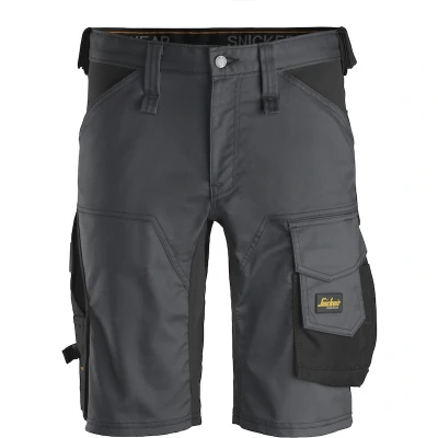 Afbeelding van Allroundwork, Stretch Korte Broek , Staal Grijs Zwart (5804), 064