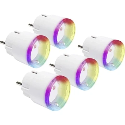 Afbeelding van Shelly Plus Plug S 5 pack Tussenstekker WiFi, Bluetooth Wit