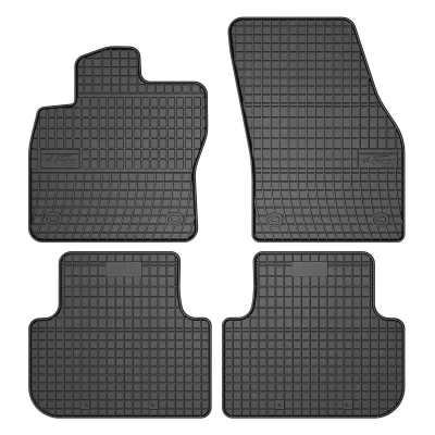Afbeelding van FROGUM 547563 Vloermatset Rubber voor en achter 4 Zwart Op maat gemaakt VOLKSWAGEN: Tiguan II