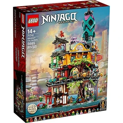 Afbeelding van LEGO NINJAGO City Gardens 71741 Building Kit; Ninja House Playset Featuring 19 minifiguren, New 2021 (5,685 stuks)