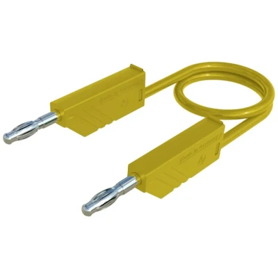 Afbeelding van SKS Hirschmann CO MLN 25/1 Meetsnoer [Banaanstekker 4 mm Banaanstekker mm] 25.00 cm Geel 1 stuk(s)