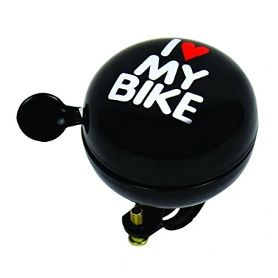 Afbeelding van Dresco Fietsbel Ding dong I Love My Bike 5250108