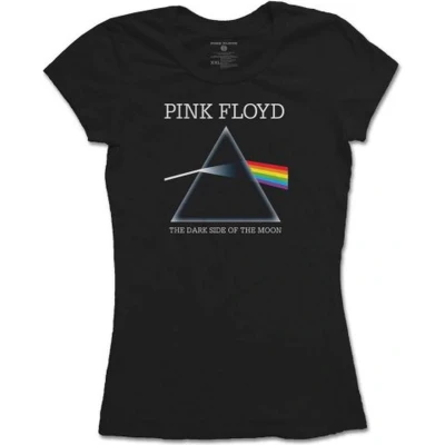 Afbeelding van Pink Floyd Dark Side Of The Moon Dames T shirt L Zwart